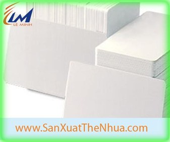 Thẻ nhựa PVC - Thẻ nhựa trắng
