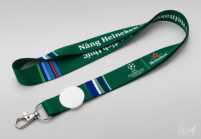 Dây đeo thẻ sự kiệnHeineken
