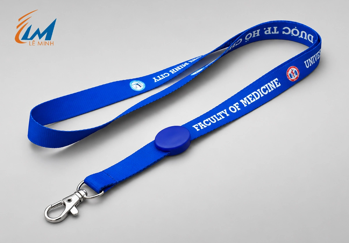 Dây đeo thẻ polyester giá xưởng TP.HCM