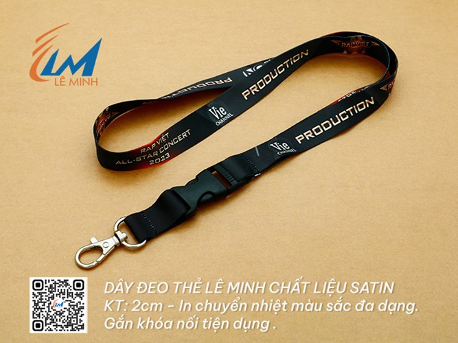 Mẫu Dây Đeo Thẻ Gắn Móc Khỉ
